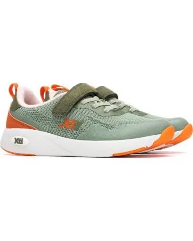 BASKETS CASUAL XTI 153104 FILLE KAKI VELCRO KAKI