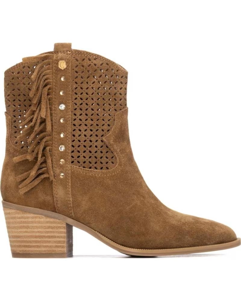 CARMELA BOTAS 163150 EN MARRON PARA MUJER SERR CAMEL