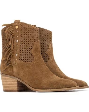 CARMELA BOTAS 163150 EN MARRON PARA MUJER SERR CAMEL