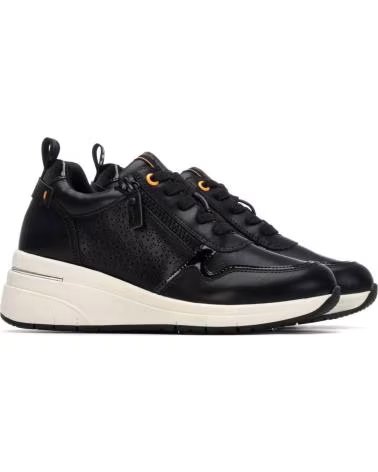 SNEAKERS REFRESH CASUAL DONNA 175052 NERA NEGRO