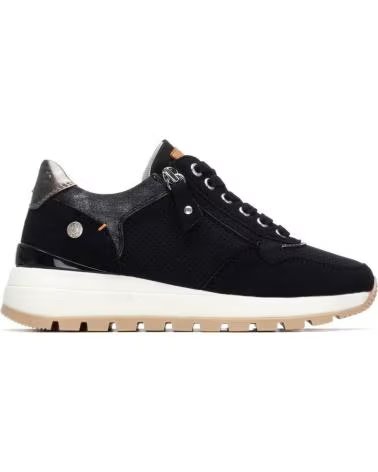 TÊNIS CASUAL REFRESH 175126 FEMININO PRETO NEGRO