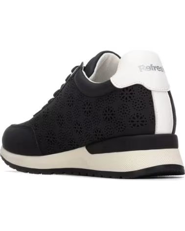 BASKETS CASUAL REFRESH 175131 AVEC IMPRIMÉ POUR FEMME NOIR NEGRO