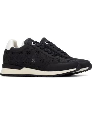 BASKETS CASUAL REFRESH 175131 AVEC IMPRIMÉ POUR FEMME NOIR NEGRO