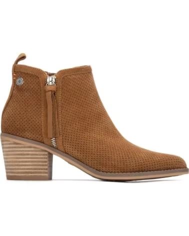 STIEFEL REFRESH 175151 MIT FRANSEN UND ABSATZ CAMEL