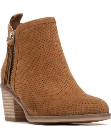 STIEFEL REFRESH 175151 MIT FRANSEN UND ABSATZ CAMEL