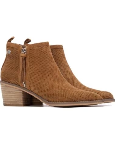 STIEFEL REFRESH 175151 MIT FRANSEN UND ABSATZ CAMEL