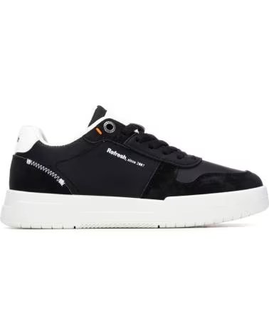 REFRESH 175185 WOMEN'S CASUAL SNEAKERS BLACK NEGRO