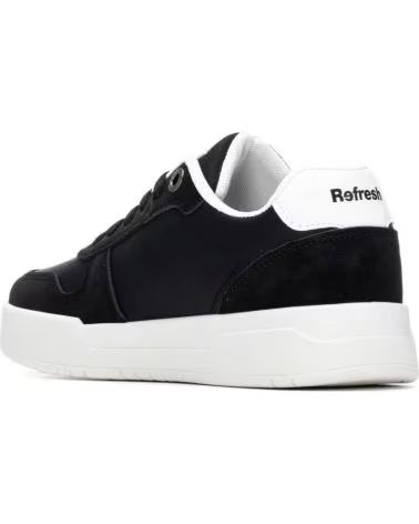 TÊNIS REFRESH 175185 FEMININO CASUAL PRETO NEGRO