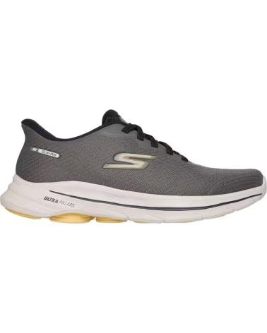 SCARPE SKECHERS SLIP-INS GO WALK 8 UOMO PATE TAUPE TAUPE