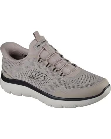 SKECHERS ZAPATOS ZAPATOS HOMBRE ZAPATILLAS BAJAS MODELO SUMMITS TOP R BEIGE