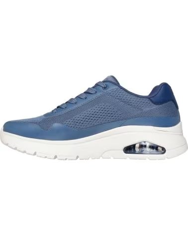SKECHERS UNO FLEX SPRING ON AIR SCARPA CASUAL UOMO AZUL