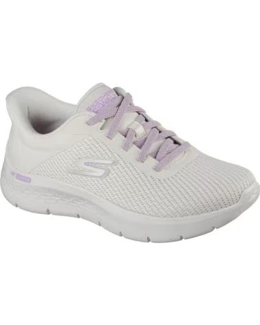 SKECHERS GO WALK FLEX CRALA SLIP-INS BLANC CASSÉ OFWHITTE
