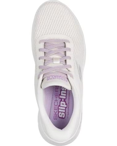 SKECHERS GO WALK FLEX CRALA SLIP-INS BLANC CASSÉ OFWHITTE