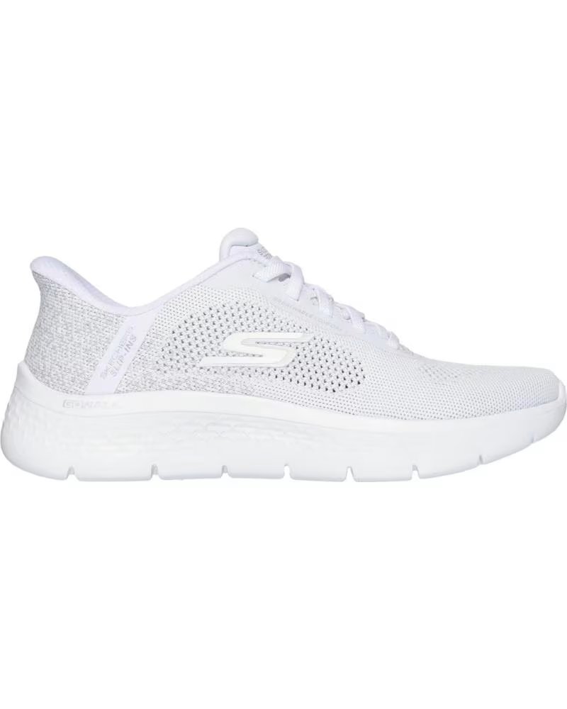 SKECHERS GO WALK FLEX SLIP-INS WOMEN WHITE BLANCO