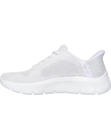SKECHERS GO WALK FLEX SLIP-INS WOMEN WHITE BLANCO
