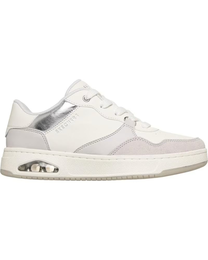 SKECHERS UNO CTL - SUBTLE SHIMMER FREIZEITSCHUHE DAMEN BLANCO