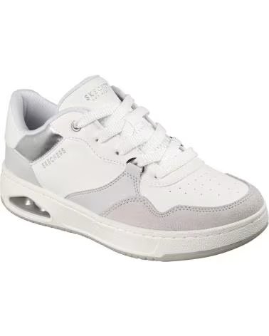 SKECHERS UNO CTL - SUBTLE SHIMMER FREIZEITSCHUHE DAMEN BLANCO