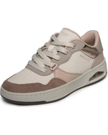 SKECHERS UNO CTL - SUBTLE SHIMMER ZAPATILLAS CASUAL MUJER TAUPE