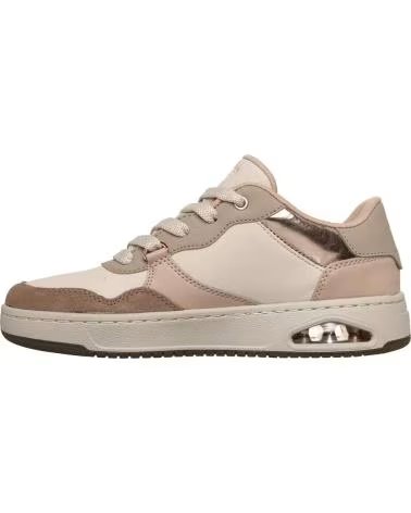 SKECHERS UNO CTL - SUBTLE SHIMMER ZAPATILLAS CASUAL MUJER TAUPE