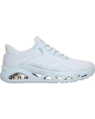SKECHERS SLIP-INS UNO GLIDE-STEP AIR GLIDERS SCARPE CASUAL DONNA AZUL