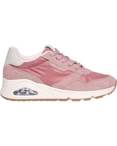SKECHERS UNO AIR VINTAGE DAYZ TÊNIS CASUAL FEMININO ROSA ROSA
