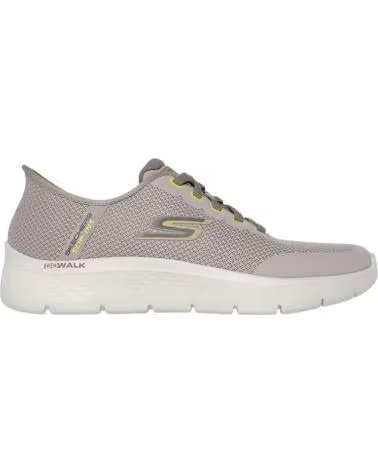 SKECHERS ZAPATILLAS 216332-TPE EN PARA HOMBRE BEIGE