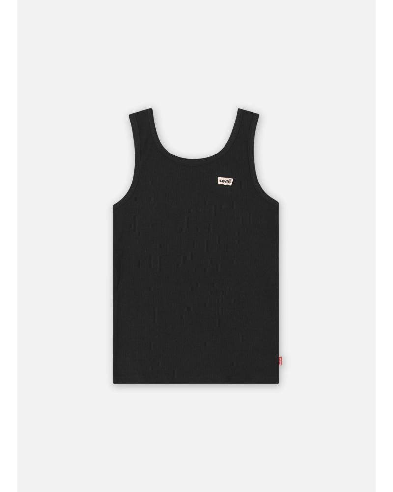 CAMISETA DE TIRANTES LEVIS NIÑA 3EK116-023 NEGRO NEGRO