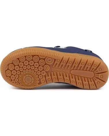 MUNICH BOTAS DE FUTBOL SALA 1514452 EN AZUL PARA NINOS UNISEX AZUL BLANCO