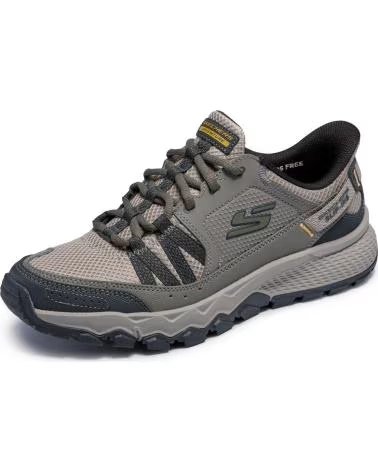 SKECHERS SLIP-INS DYNAMITE AT-ESCAPAR SCARPE DA UOMO TAUPE