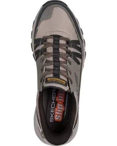 SKECHERS SLIP-INS DYNAMITE AT-ESCAPAR SCARPE DA UOMO TAUPE