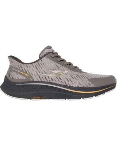 SKECHERS SLIP-INS GORUN CONSISTENT UOMO TORTORA TAUPE