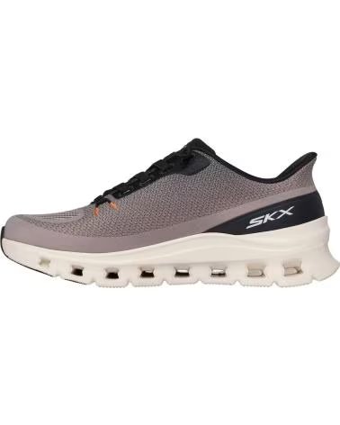 SKECHERS SLIP-INS ARCH FIT GLIDE STEP PRO SCARPE CASUAL UOMO TORTORA TAUPE