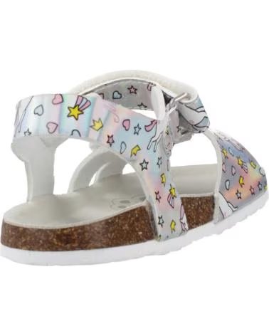 CHICCO SANDALIAS NINA MODELO FLEURETTE COLOR PLATA 020