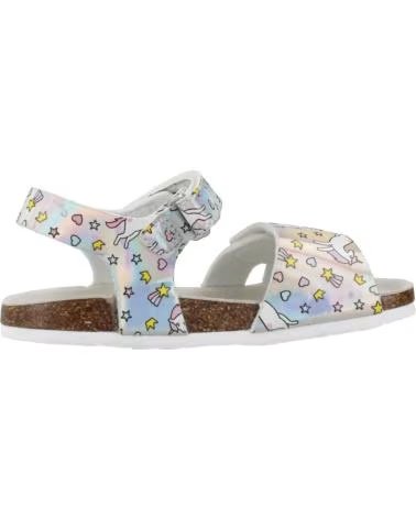 CHICCO SANDALIAS NINA MODELO FLEURETTE COLOR PLATA 020