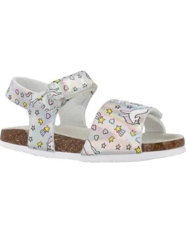 CHICCO SANDALIAS NINA MODELO FLEURETTE COLOR PLATA 020