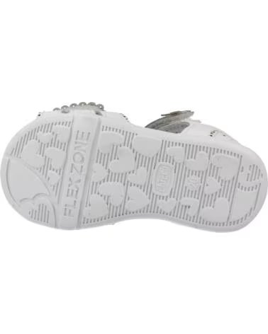 CHICCO SANDALIAS NINA MODELO GALETTA COLOR BLANCO 300