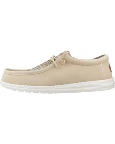 HEY DUDE ZAPATOS WALLY SURF SHAWL EN BEIGE PARA HOMBRE WOOD ASH-MULTI