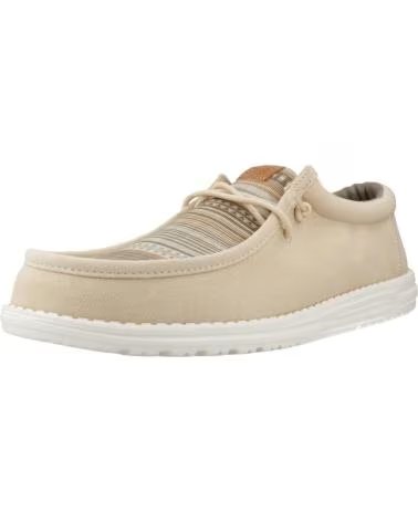 HEY DUDE ZAPATOS WALLY SURF SHAWL EN BEIGE PARA HOMBRE WOOD ASH-MULTI