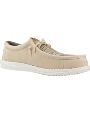 HEY DUDE ZAPATOS WALLY SURF SHAWL EN BEIGE PARA HOMBRE WOOD ASH-MULTI