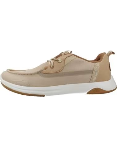 HEY DUDE WALLY DRIFT MESH TÊNIS CASUAL MASCULINO BEGE CRMWHT