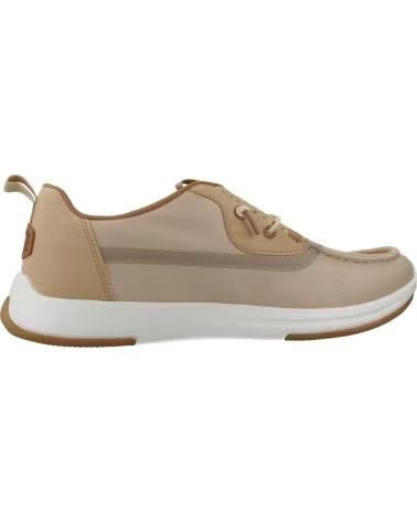 HEY DUDE WALLY DRIFT MESH TÊNIS CASUAL MASCULINO BEGE CRMWHT