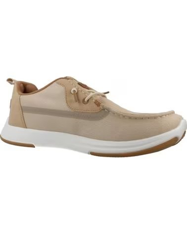 HEY DUDE WALLY DRIFT MESH TÊNIS CASUAL MASCULINO BEGE CRMWHT