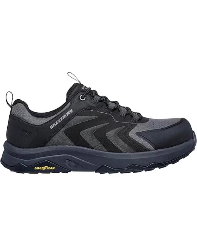 SKECHERS SPEED-FLEX TREKKER MEN'S SNEAKERS BLACK NEGRO