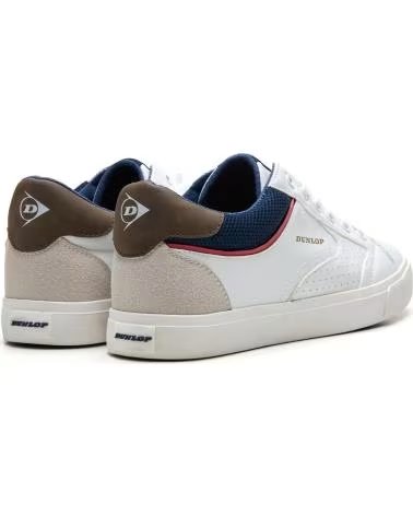 BASKETS CASUAL DUNLOP 36106-006 HOMME BLANC BLANCO