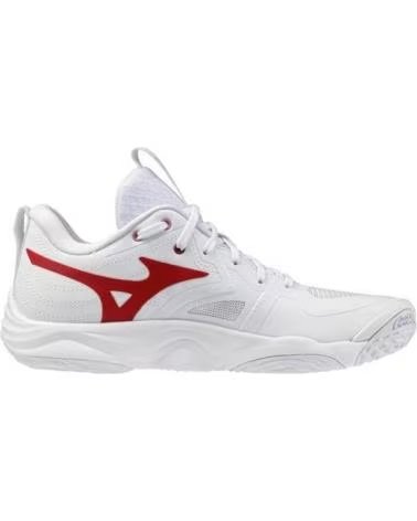 Inicio-MIZUNO-ZAPATILLAS-WAVE-MOMENTUM-ELITE-BALONMANO-VOLEY-MUJER-BLANCO-ROJO
