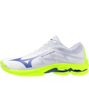 MIZUNO ZAPATILLAS V1GA266039 EN BLANCO PARA HOMBRE WHITE-LIGHTNING YELLOW-DAZZLING BLUE