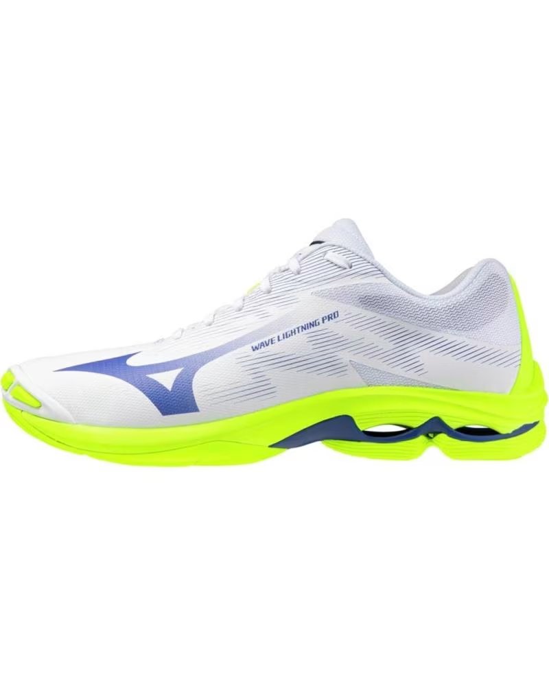 MIZUNO ZAPATILLAS V1GA266039 EN BLANCO PARA HOMBRE WHITE-LIGHTNING YELLOW-DAZZLING BLUE
