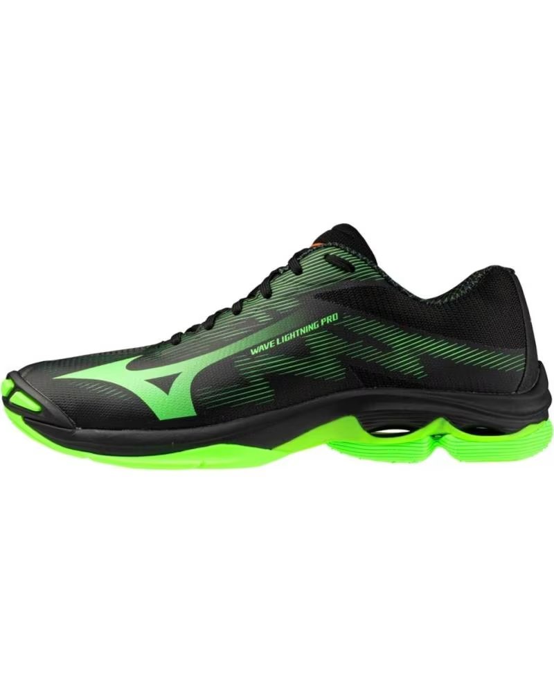MIZUNO ZAPATILLA WAVE LIGHTNING PRO Y VERDE NEGRO
