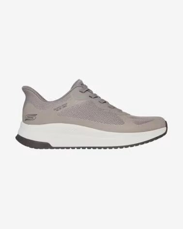 SKECHERS ZAPATILLAS SLIP-INS BOBS SQUAD 4 GRIS