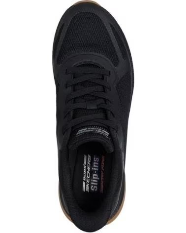 SKECHERS ZAPATILLAS SLIP-INS BOBS SQUAD 4 NEGRAS NEGRO